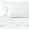Ec-878 011342218527 Salt Cotton Percale Queen Sheet Set In White