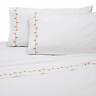 028828293466 Martex Piece Queen Size Embroidered Sheet Set Selene