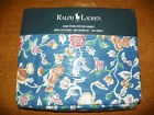 028828419095 Ralph Lauren Jardin Blue Floral Twin Fitted In