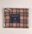 028828823724 Ralph Lauren New Nib Polo Plaid Queen Flat