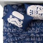 032281277963 Disney New Star Wars Blue White Sheet Set