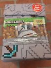 032281288587 Franco Minecraft Queen Bed Sheet Set Gray Sword