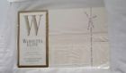 034086046348 Wamsutta Elite Sateen White Twin Flat Sheet Pima 034086046348 Wamsutta Elite Sateen White Twin Flat Sheet Pima