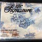 034137045078 Signature No Iron Flat Sheet New Factory Sealed 034137045078 Signature No Iron Flat Sheet New Factory Sealed