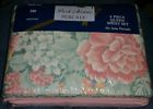 040349180063 Park Avenue Percale Pink Floral Piece Queen Vintage