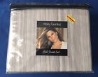 042075376543 Daisy Fuentes Full Sheet Set Ombre Lace Cotton