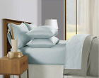 044387899406 Hotel Signature Sateen Sheet Set Queen Wan Blue