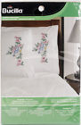 052648 Bucilla Stamped Embroidery Pillowcase Pair 046109477022