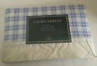 053124028115 Quartet Laura Ashley Nip Blue Plaid Flat Twin Sz Bed Sheet
