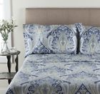 0606719399369 Unbranded Blue Paisley Sheet