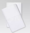 062-16-2335 Threshold Performance Solid Pillowcase Set Thread Count White King