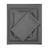 0675716879013 Intelligent Design Microfiber All Season Sheet Set Charcoal