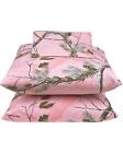 07175900015rt Realtree All Purpose Twin Sheet Set Pink One 730733120101