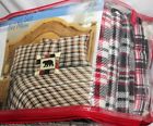 073558306139 Franco Flannel Sheet Set Full Size Plaid Lodge