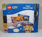 073558690085 Lego City Twin Sheet Set Cotton Rich New