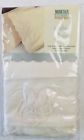 081806022311 Martha Stewart Ribbon Floral Two Standard Pillowcases Cotton