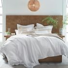083013351475 Croscill Naturals Natural Percale Piece Bedding Set White