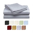 1 Crystaltowels Crystal Trading Bed Sheet Set Dobby Stripe 705332251082 1 Crystaltowels Crystal Trading Bed Sheet Set Dobby Stripe 705332251082