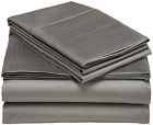 400pltd-ss-k-bl 100-percent B002e1ax1y Pinzon Pleated Hem 400 Tc Egyptian Cotton Sheet Set King Sterling 696737588906