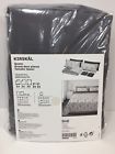 104.050.95 Ikea New Kirskal Queen Sheet Set Gray Floral 1040509523166