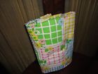 104x108 Patchwork Gingham Retro Cannon Vintage 70s Monticello Floral King Flat Sheet