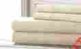 10600st1-ivy-qn Amrapur Overseas New 100 Egyptian Cotton Solid 4pc Sheet Set Ivory Queen 645470145914