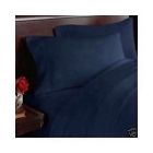 109364 Royal Tradition Brand New California King Size Sheet Set Navy Blue 300 Thread Count