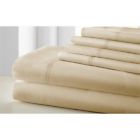 110006df-bge-kg Amrapur Thread Count Cotton Rich Piece Sheet Set Beige King 110006df-bge-kg Amrapur Thread Count Cotton Rich Piece Sheet Set Beige King
