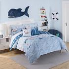 16446beddtwnaqu Waverly Kids Ride The Waves By Reversible Twin 885308489555