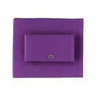 16718238 Lacoste Cotton Percale Sheet Set Solid Plum Queen