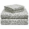 180phtwsslp Pointehaven Gsm Velvet Feel Luxury Cotton Printed Flannel Twin Leopard