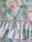 1982 Utica Three Vintage Jp Stevens Standard Pillowcases Seafoam Floral Lace