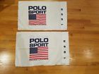 1996 Spell Out Ralph Lauren Set Of Polo Sport Standard Pillow 1996 Spell Out Ralph Lauren Set Of Polo Sport Standard Pillow