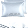 20180126stainpillowcase-grey Ntbay Silky Satin Standard Pillowcases Set Of Super Soft And