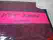 883893 209401 Delicate Lace Betsey Johnson New Full Sheet Set Burgundy Nip 372979