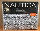 217531 Nautica Prints King Sheet Set Cotton Blend Wrinkle 883893446427 217531 Nautica Prints King Sheet Set Cotton Blend Wrinkle 883893446427
