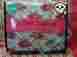 217807 Skull Rose Trellis Betsey Johnson 4pc Queen Size Bed Sheet Set Pink White Gray