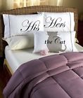 2680119 Afoyft Pet Lovers Pillowcase Set Bedroom Home Decor His Hers