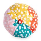 2a23100zmu Scribble Round Beach Ball Decorative Throw Pillow Multicolor 042075486464