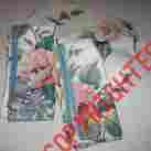 2die4 Springmaid King Flat Sheet 2 Pillowcases Big Floral Pretty Vintage