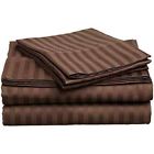 Moskshst300 300 Pcset Impressionscotton Stripe Countking 5 Mocha Thread
