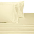 300wklressitant-ivory-calking Royal Tradition Wrinkle Resistant California King Sheet Set 825624681042