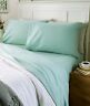 3041620 Afoyft Seaglass King Size Bed Cozy Fleece Sheet Pillowcase Set