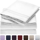 31252 Queen Size Bed Sheet Set White Soft Microfiber 753122731252