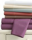 32-14205 Manor Ivory Westbury Striped Collection Queen Set 500tc 6pc Sheet