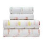 32991062 Cts White Popsicle Print Microfiber Sheet Set Assorted Sizes