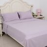 3334045 Shop Lc Eggplant Microfiber Piece Sheet Set Full
