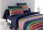 3609251395551 Sonia Rykiel Rue De Grenelle Navy Queen Sheet