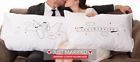 3hto4-r119 Boldloft Just Married Pillow 610585437612