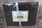 4-psheet Impressions Cotton Stripe Egyptian Genuine Set King Mocha Cal 400tc